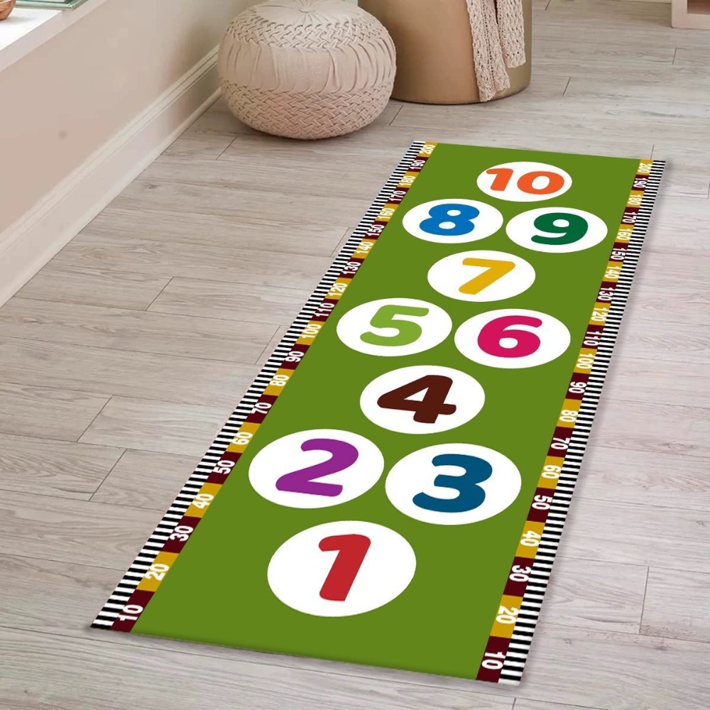 Kids Education And You - Colorful Hopscotch Play Mat Numbers Game