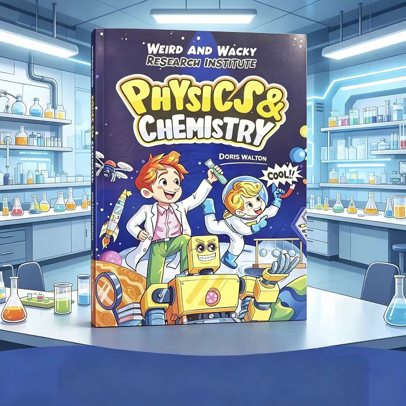 English Kids Education - Kids Early Learning Science Comic Book,