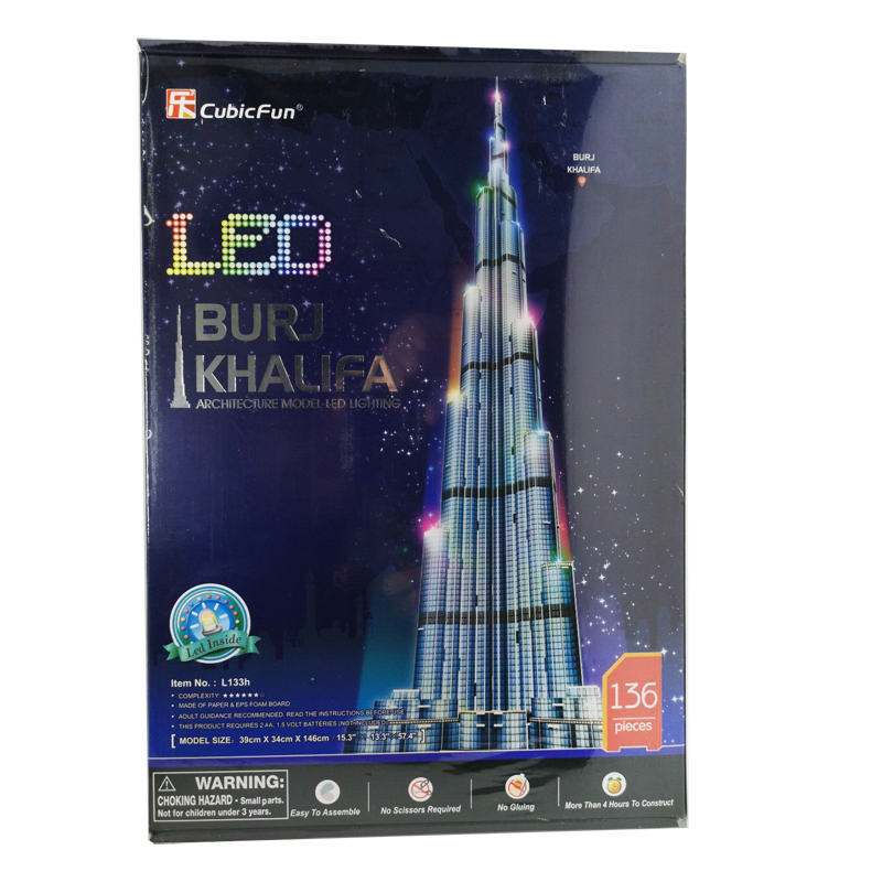 Kids Education In Dubai - T0416 3D Bộ Ghép Hình 1.5M