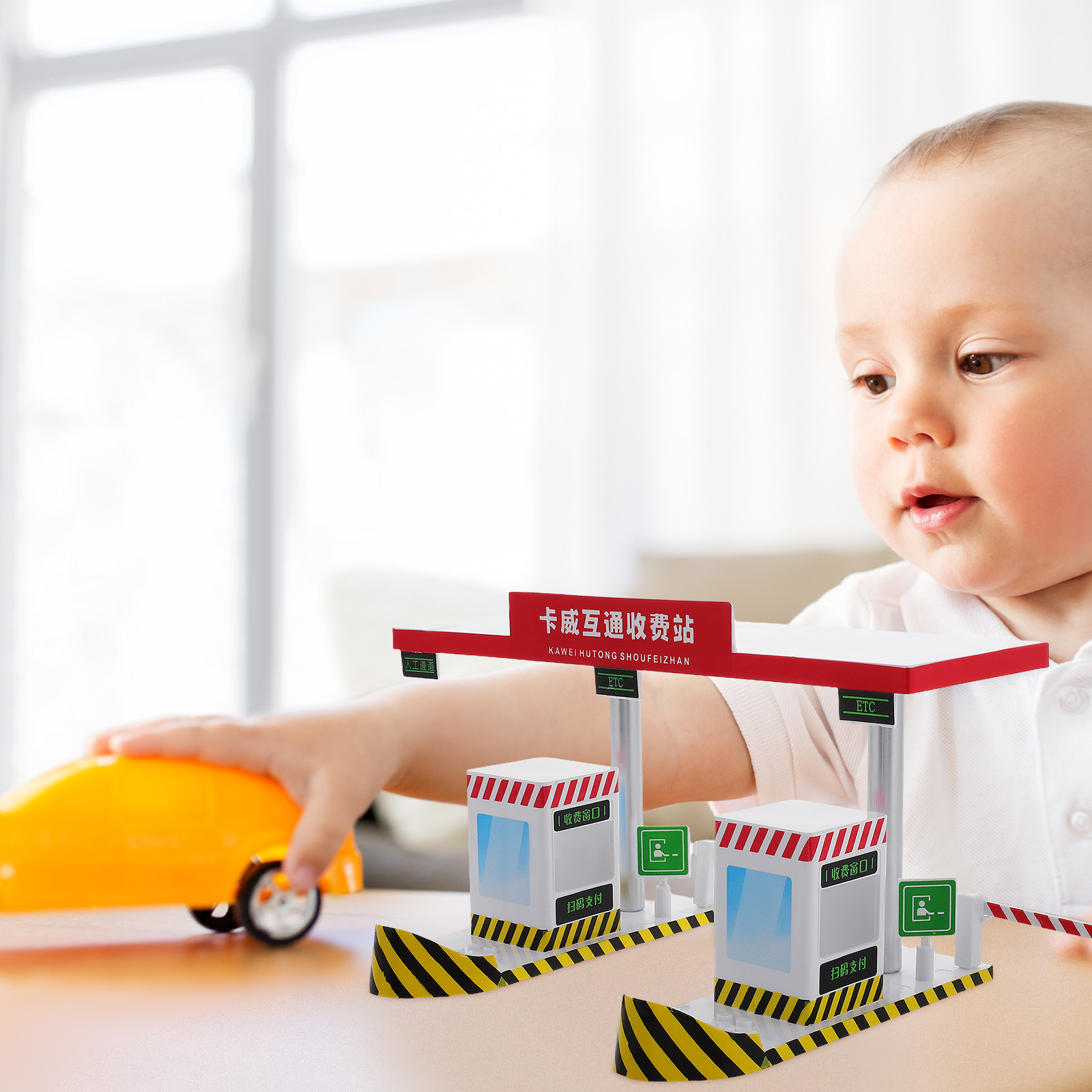 Plastic Toll Booth Playset Kid - đánh giá và giá Kids Education And You