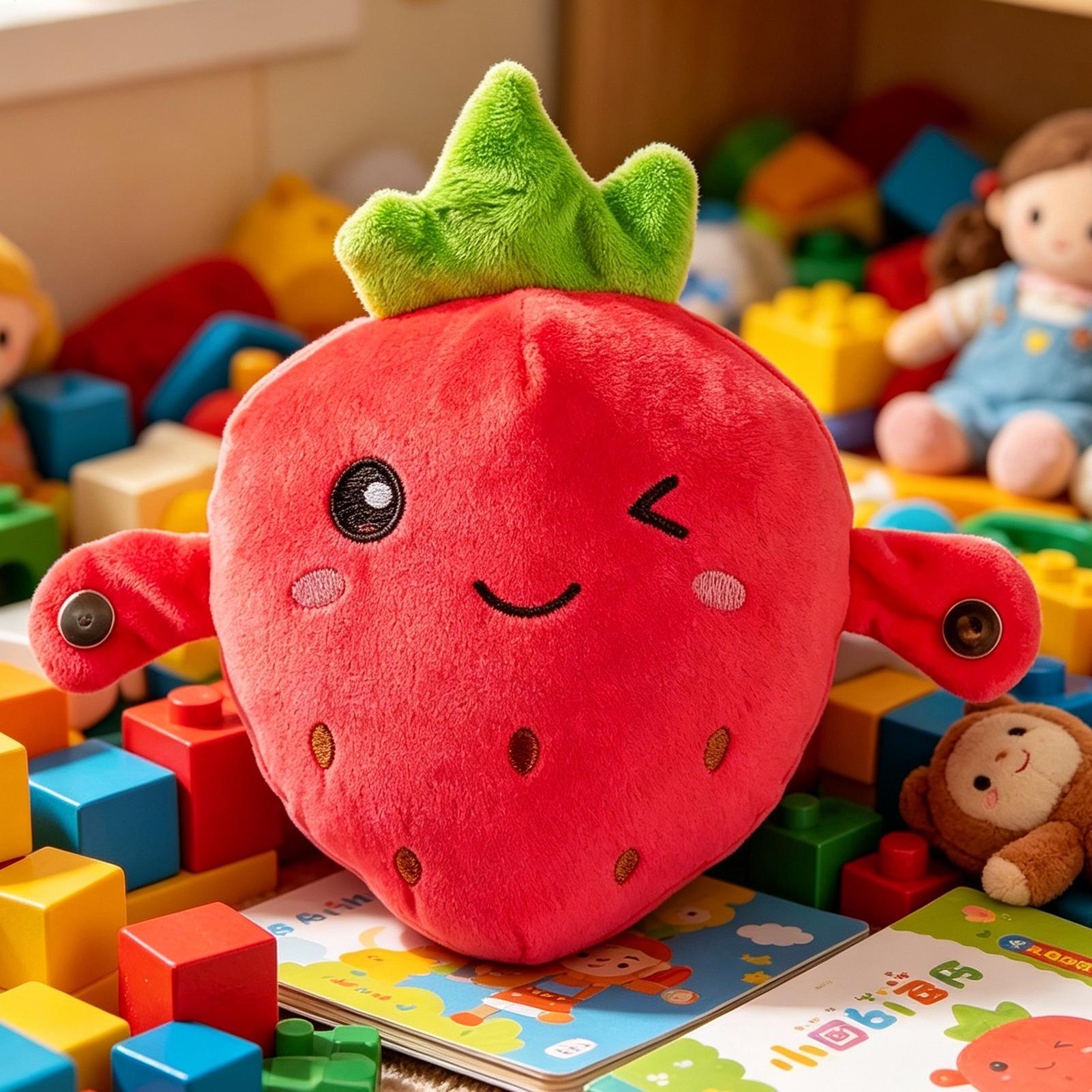 Strawberry Plush Cuddle Educat - đánh giá và giá Kids Education Movies