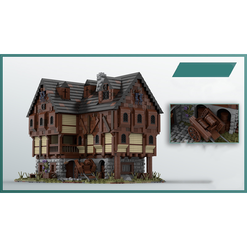 5098pcs MOC MOC Medieval House - đánh giá và giá Kids Education Pdf