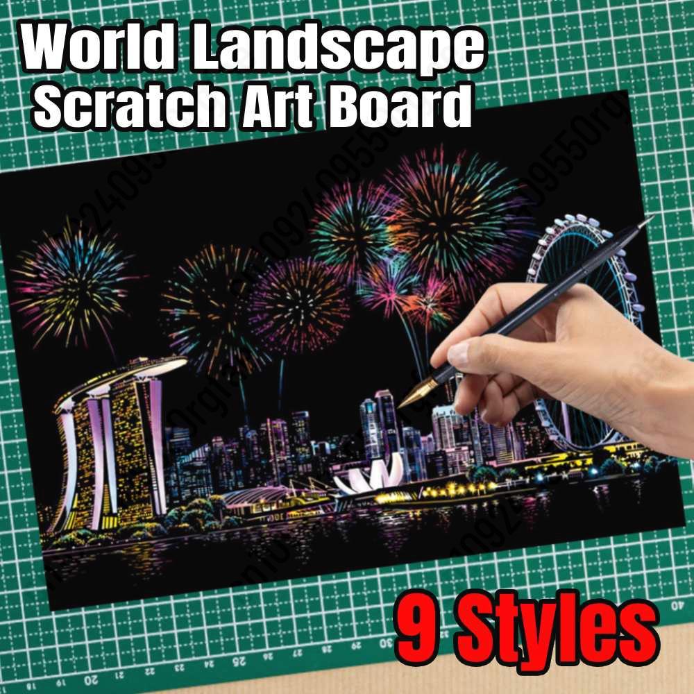 Magic Rainbow Color Scratch Ar - đánh giá và giá Kids Education World