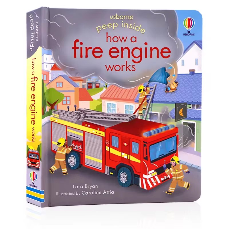 Usborne Peep Inside How A Fire - đánh giá và giá Kids Education And You