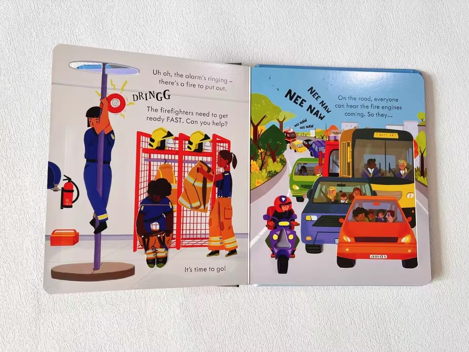 Usborne Peep Inside How A Fire - đánh giá và giá Kids Education And You