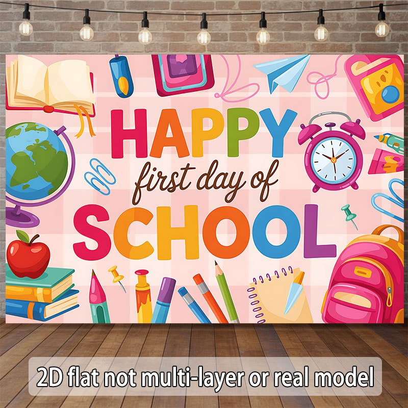 Back to School Wall Tapestry H - đánh giá và giá Happy Kids Education