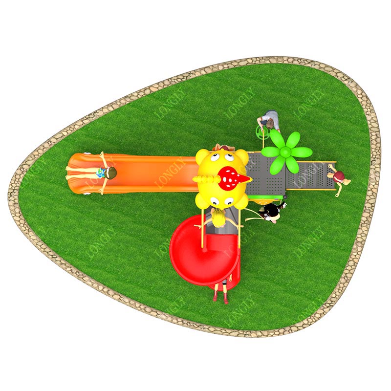 Commercial Plastic Slide 450x2 - đánh giá và giá Kids Outdoor Education