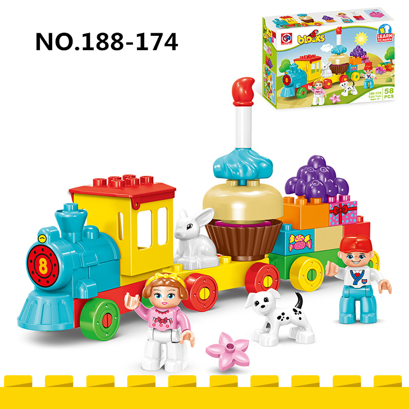 58pcs/set Creative Happy Birth - đánh giá và giá Happy Kids Education