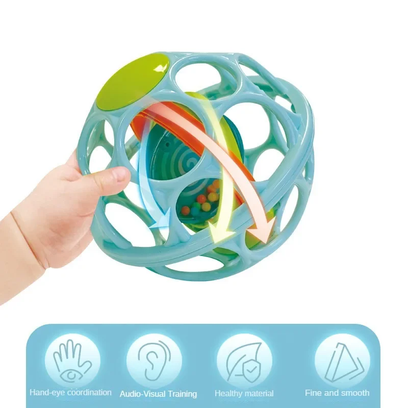 Baby Hand Rattle Soft Ball Toy - đánh giá và giá Kids Education Mobile