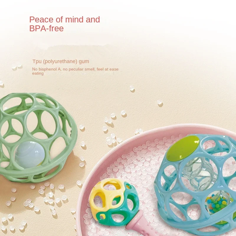 Baby Hand Rattle Soft Ball Toy - đánh giá và giá Kids Education Mobile