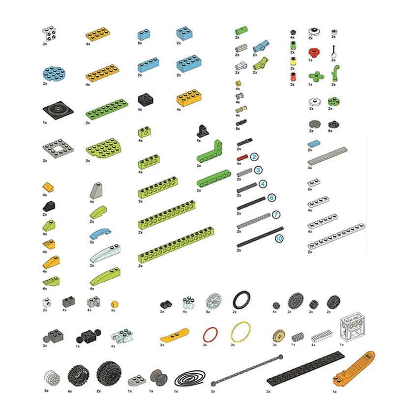 NEW WeDo 2.0 Core Bricks Parts - đánh giá và giá Kids Education Pdf