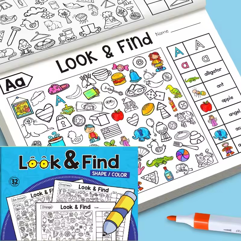 Look And Find Coloring Book fo - đánh giá và giá Kids Education And You