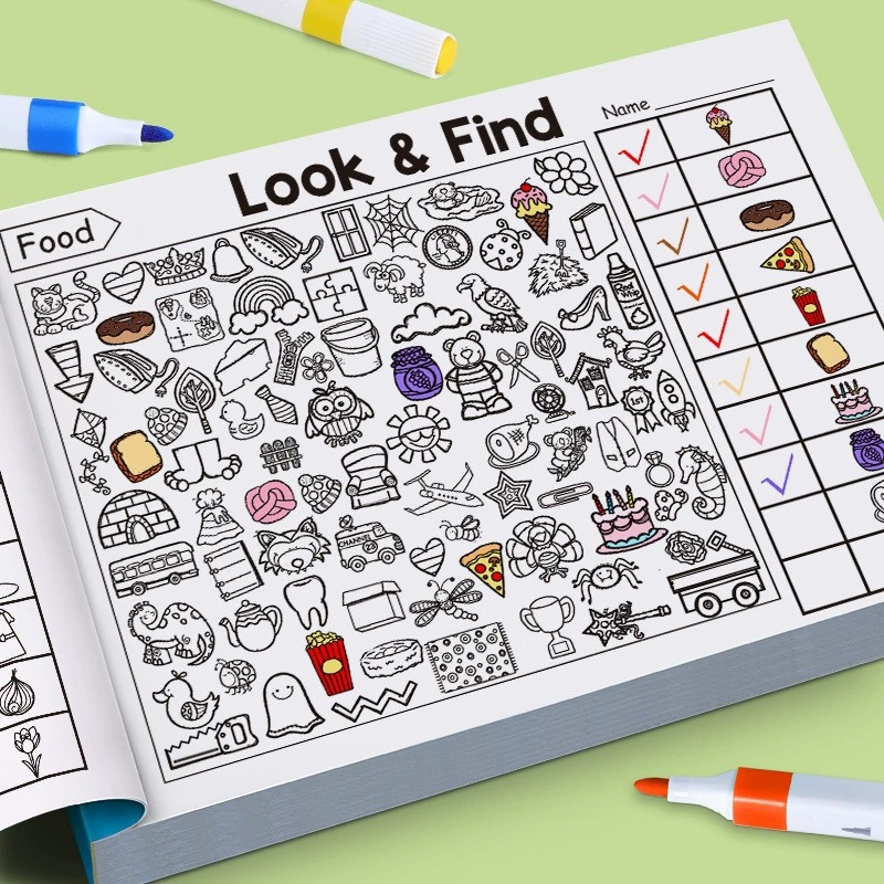 Look And Find Coloring Book fo - đánh giá và giá Kids Education And You