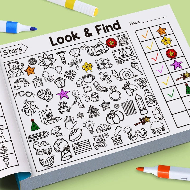 Look And Find Coloring Book fo - đánh giá và giá Kids Education And You