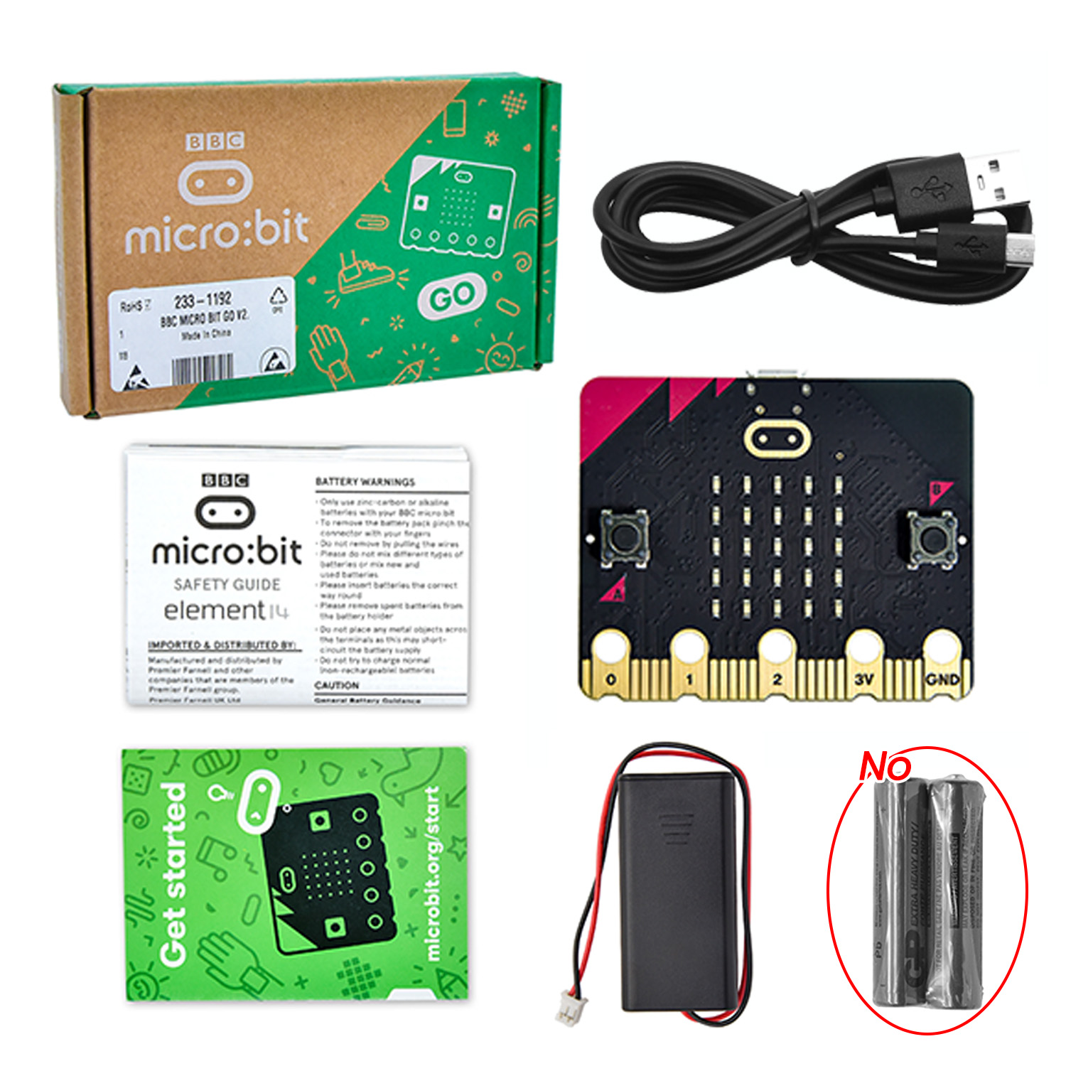 Original BBC Micro Bit V2 Deve - đánh giá và giá Kids Education Program