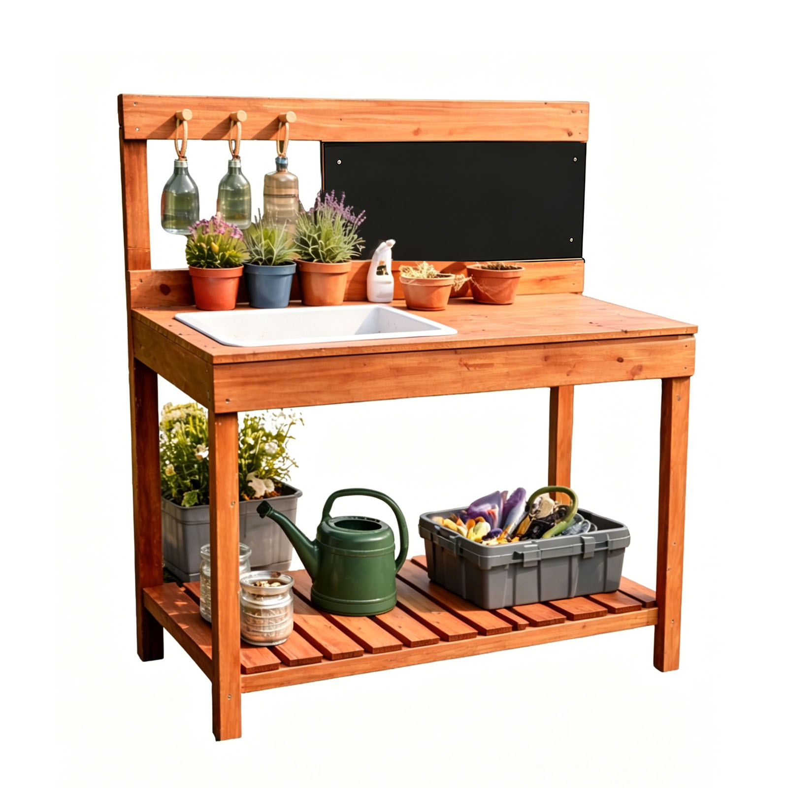 Wooden Potting Benches For Chi - đánh giá và giá Kids Outdoor Education