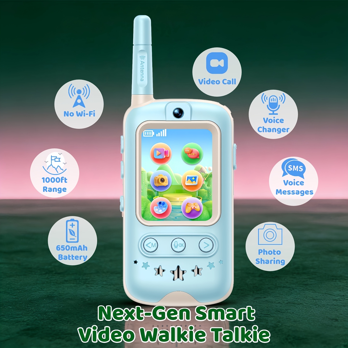 Video Walkie Talkie Gift Set 2 - đánh giá và giá Kids Outdoor Education