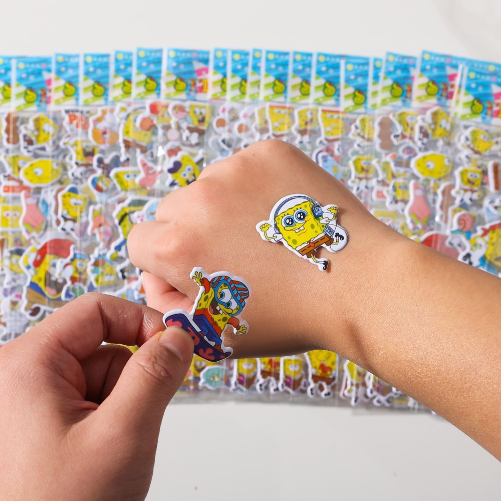 12-Pack SpongeBob 3D Stickers  - đánh giá và giá Kids Education Movies