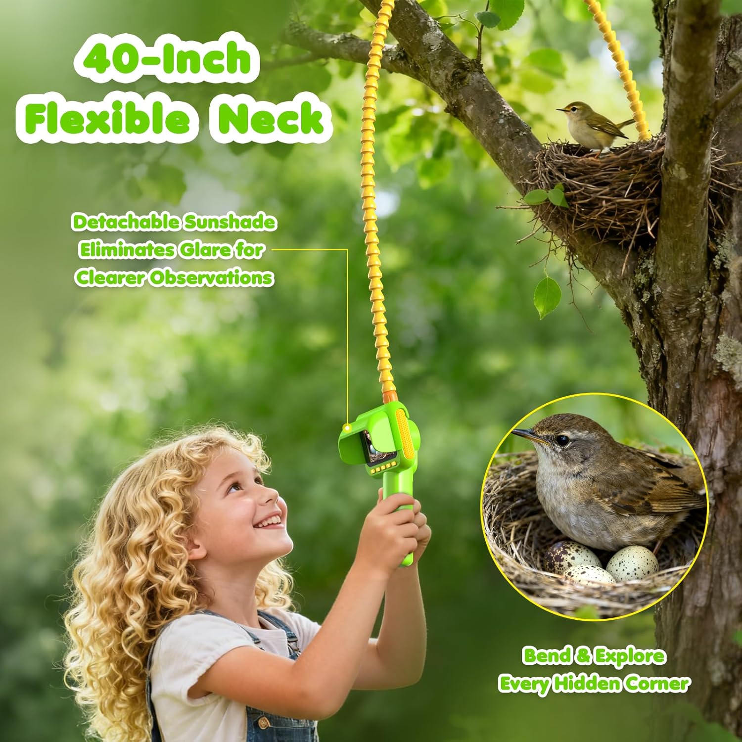 Endoscope for Kids, Borescope  - đánh giá và giá Kids Outdoor Education