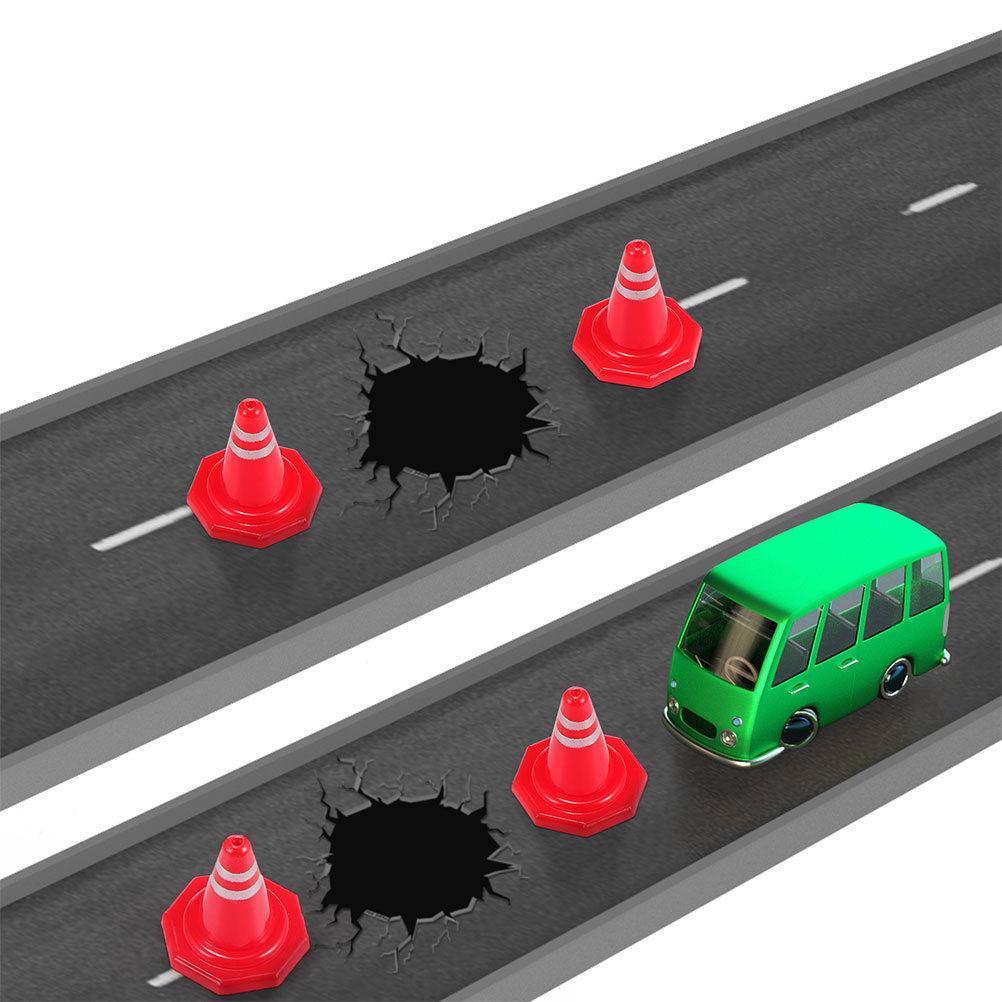 24Pcs Mini Traffic Cones Red P - đánh giá và giá Kids Education And You
