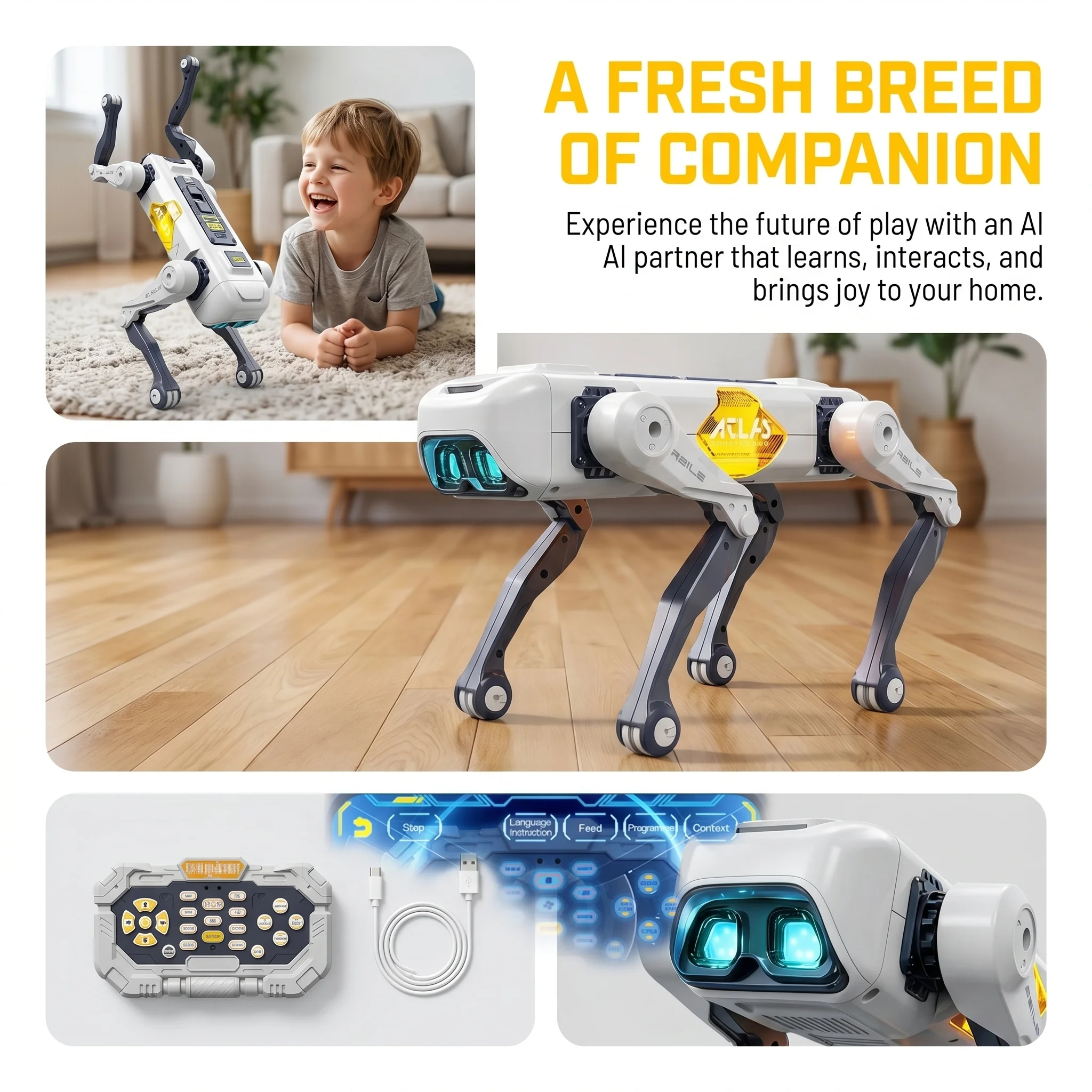 AI Smart Robot Dog, Voice & AP - đánh giá và giá Kids Education And You