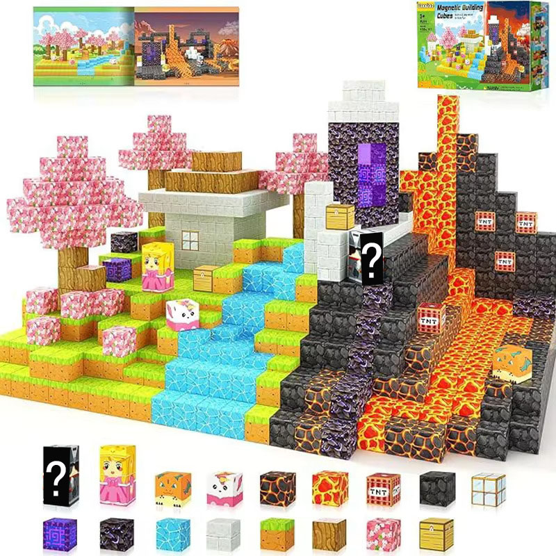 Magnetic Building Blocks Mine  - đánh giá và giá Kids Education World