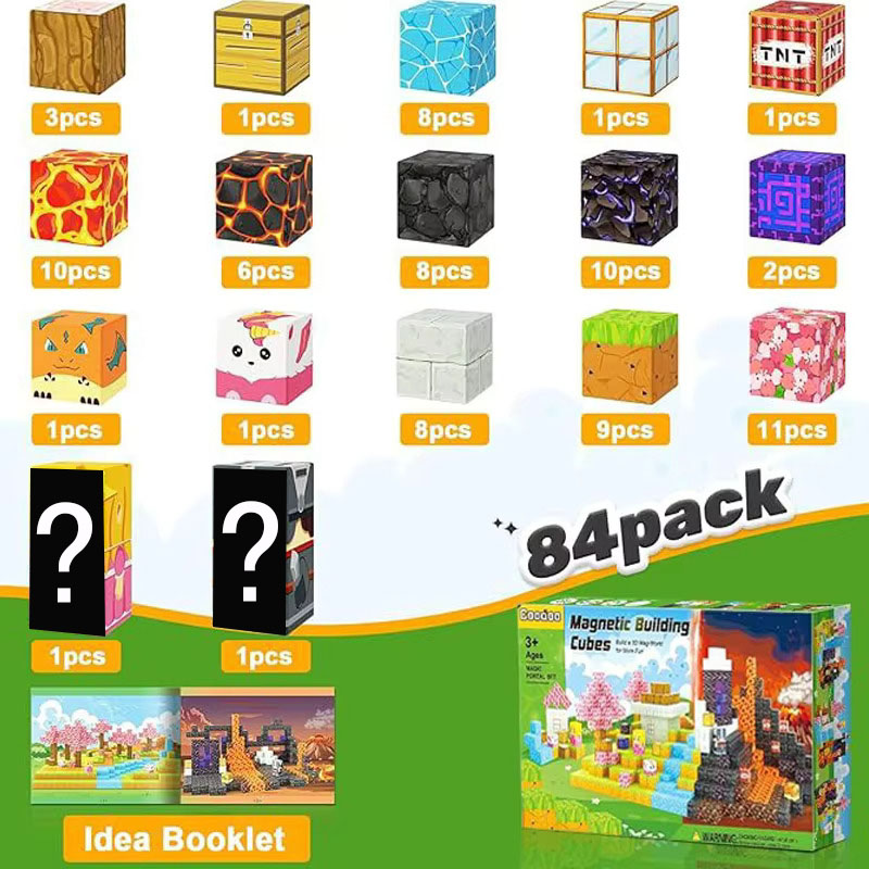 Magnetic Building Blocks Mine  - đánh giá và giá Kids Education World