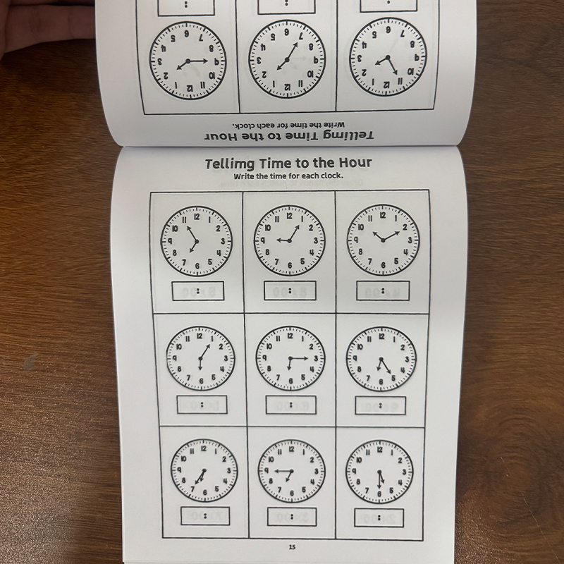 Telling Time Workbook for Kids - đánh giá và giá English Kids Education
